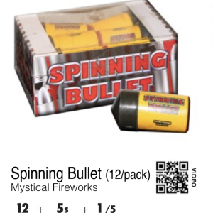 Spinning Bullet (12 Pk)
